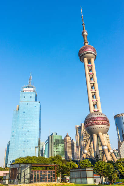 istock Skyline view in Shanghai, China 889556952