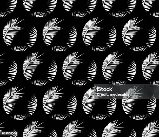 Palm Scale Pattern Palm Pattern Stock Illustration - Download Image Now - Circle, Design ...