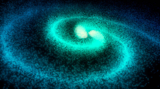 istock By modeling, cosmos and nebulae, blue background 889581564