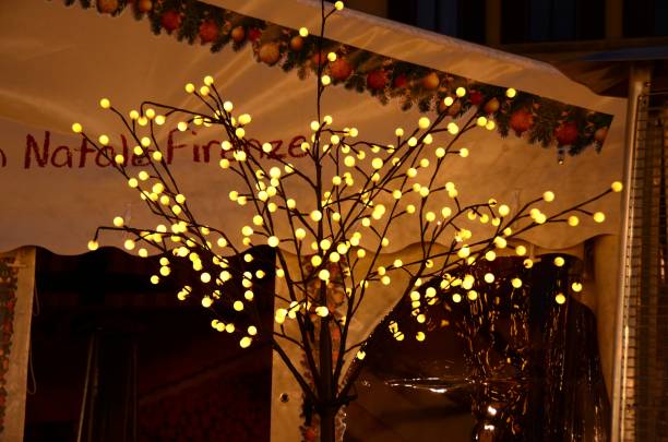 istock Christmas Ornaments and Decorations in a market. 889587410