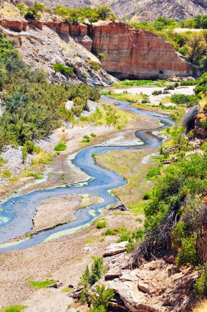 istock Khowarib Gorge and  Hoanib River in Damaraland,Namibia 889602966