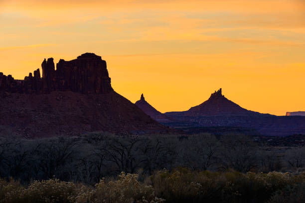 Indian Creek Bears Ears National Monument - Scenic canyon country in Utah, USA.