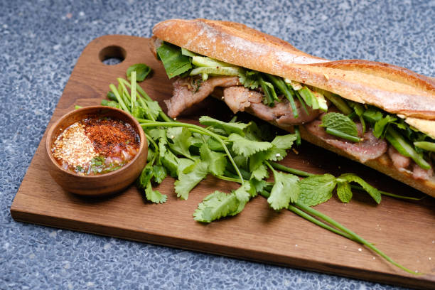 istock Close up Homemade   Banh Mi  Thai Style. (selective Focus) 889637954