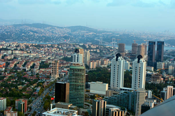 istock aerial view of buildings facade 889641938