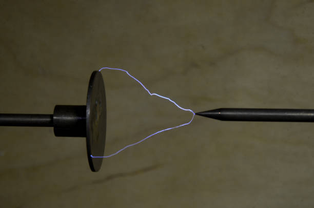 istock Sparks in induction apparatus 889642444