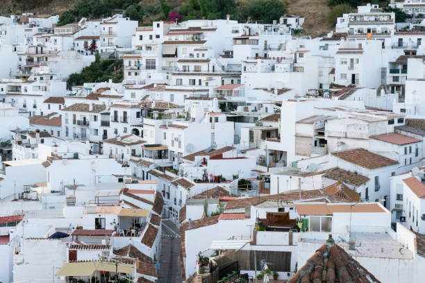 istock Typical white town in Andalusia. Mijas. Costa del Sol. 889642460