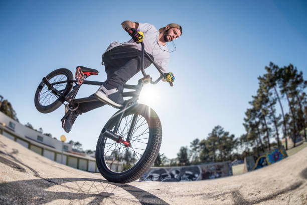 istock Bike Stunt 889657594