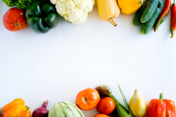 An image of assortment of fresh vegetables