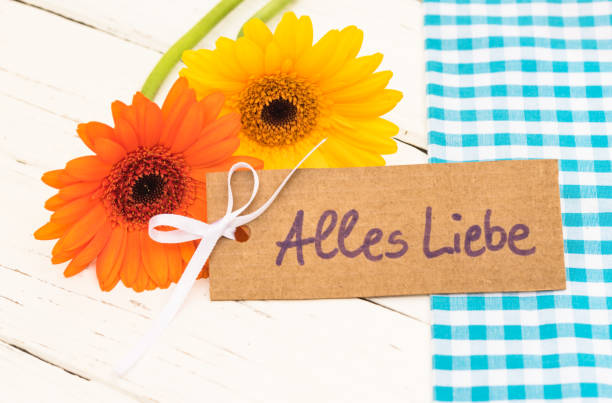 istock Flowers with love greeting card 889702836