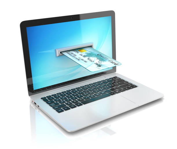 istock E-commerce, online shopping - laptop and credit card 889704176