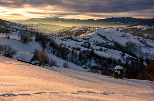 istock beautiful mountainous countryside at sunrise 889728626