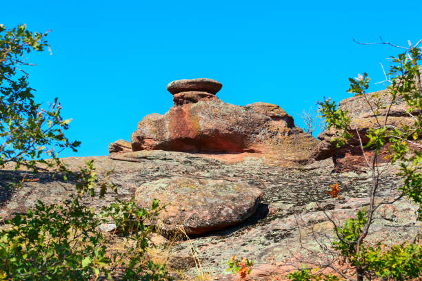 istock Cliff rocks close up, Belogradchik, Bulgaria 889741318