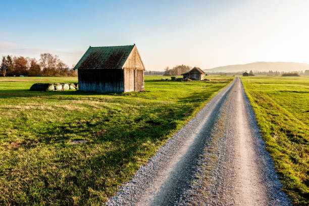 Green fields with Barn on the HorizonSEE my other pictures from the CZECH&SLOVAK Republic: