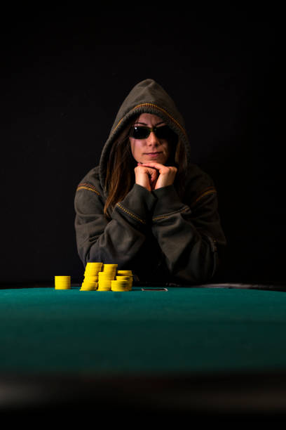 istock Woman Poker Player 889751850