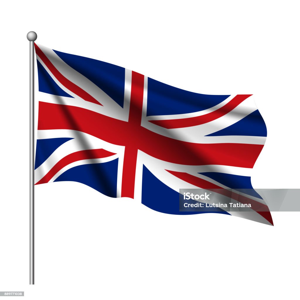 영국 국가의 국기를 흔들며입니다 영국 국기에 대한 스톡 벡터 아트 및 기타 이미지 - 영국 국기, 기, 잉글랜드 - Istock