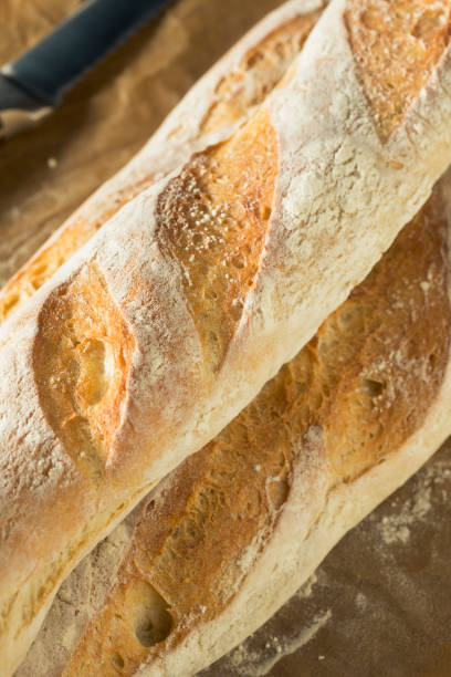 istock Homemade Crusty French Bread Baguette 889777026