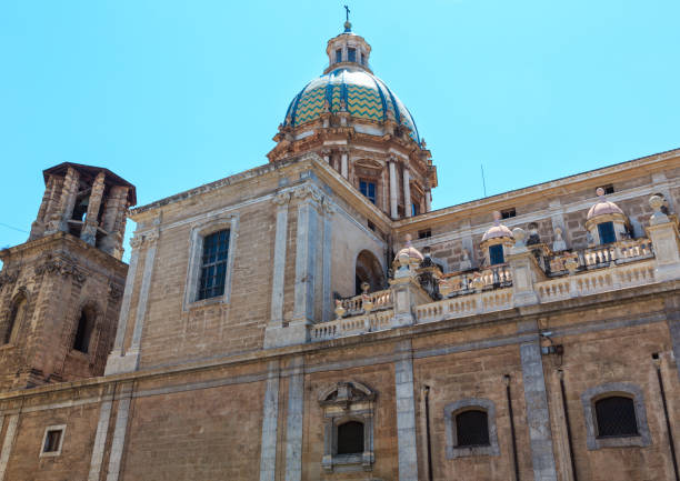 istock Church San Giuseppe dei Teatini, Palermo, Sicily, Italy 889795766