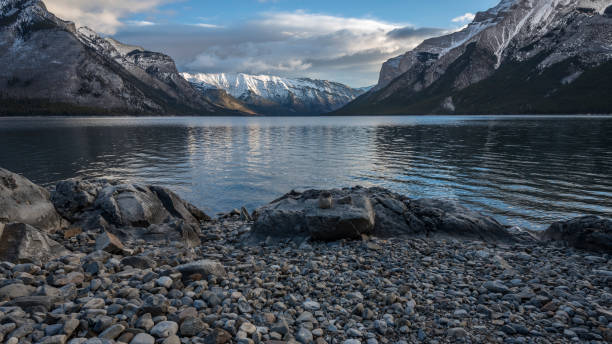 istock Lake Minnewanka and Mount Aylmer at Dawn 889809064