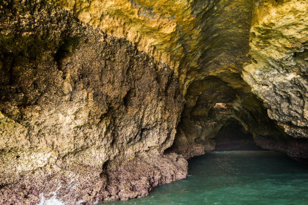 istock Beautiful cave in the Algarve 889811734