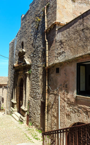 istock Erice street, Sicily, Italy 889811762