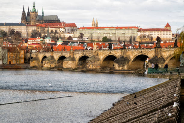 istock View of Prague Castle and the Charles Bridge 889836604