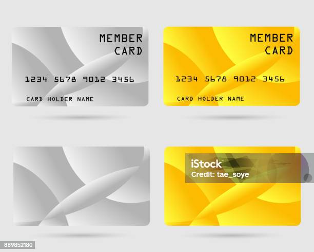 Membercard Point Collection Member Card Stock Illustration - Download Image Now - Art, Building ...
