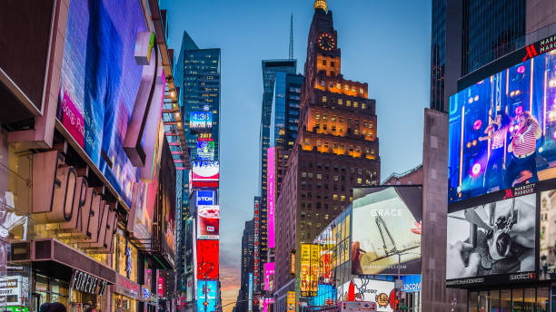 istock HDR of Times Square in NYC at Night 889887452
