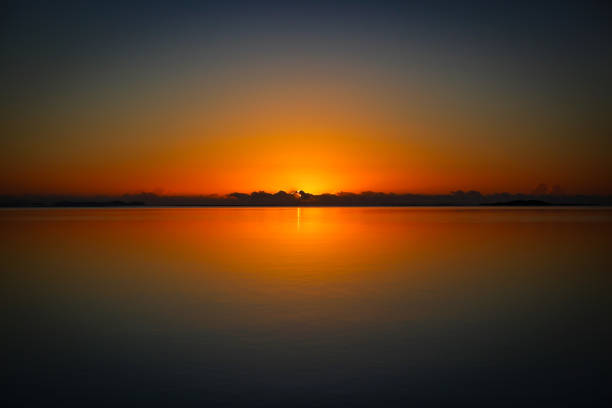istock Australian Morning Orange Glow Sunrise 889925246