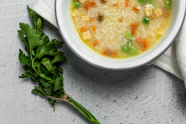 istock Rice with vegetables. Typical Asian food 889981188