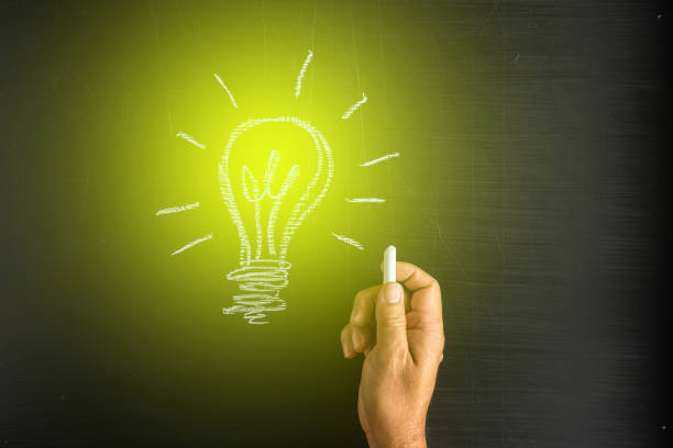 istock creativity concept for good ideas on blackboard inspiration concep 889981618