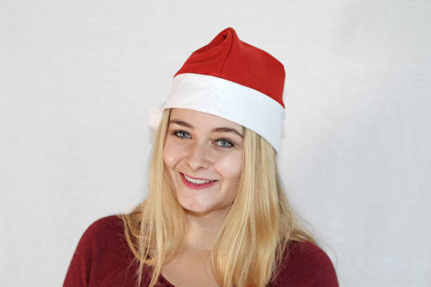 istock Christmas Santa Woman 889994276