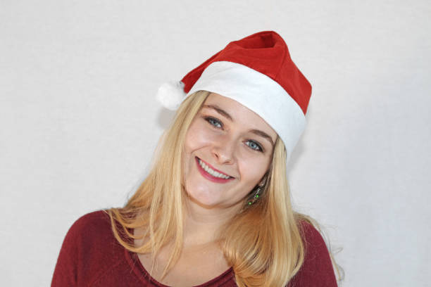 istock Christmas Santa Woman 889994286