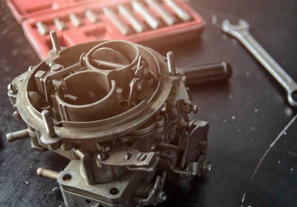 istock Repair process of machine parts with special tools 889994666