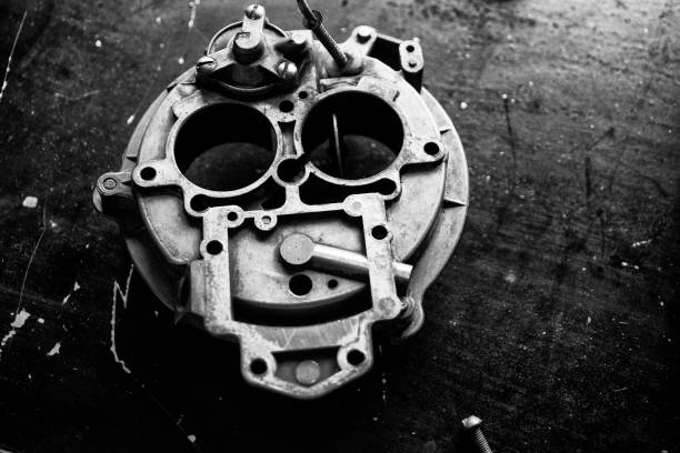 istock Repair process of machine parts with special tools, roboface 889996662