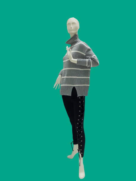istock Full-length female mannequin. 890001100