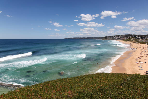 istock Bar Beach - Newcastle Australia - sunny day 890025130