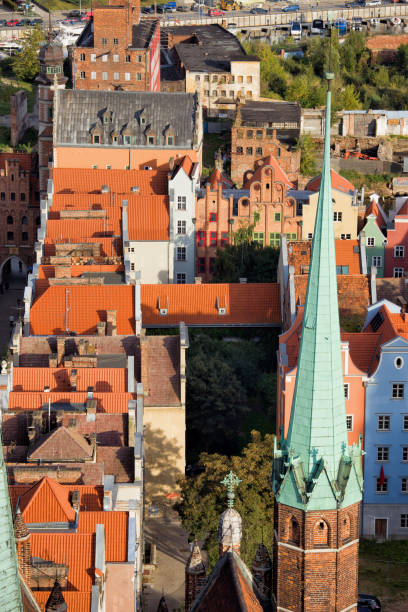 istock Old Town of Gdansk from Above 890072938