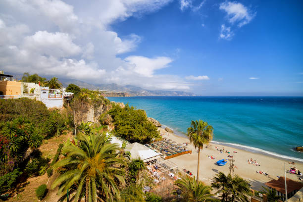 istock Calahonda Beach in Nerja 890073422