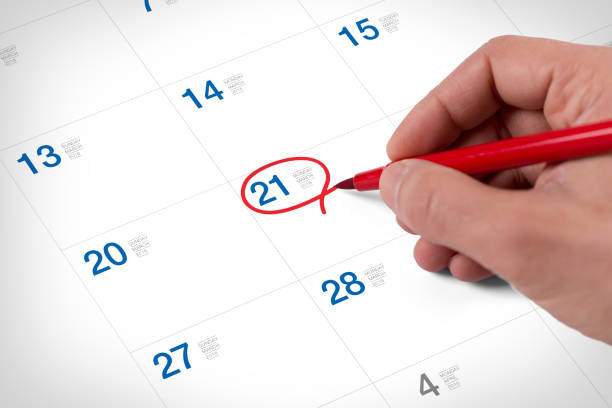 istock Mark on the calendar at March 21, 2016 890096650