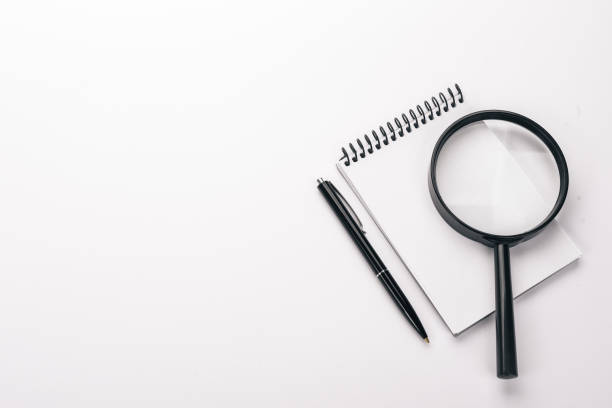 istock Engineer's desk. Top view. On a white background. Free space for text. 890117900