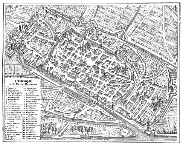 istock The imperial city of Worms ,Germany map 890121014