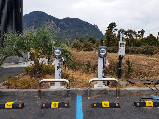 istock Electric car charging station 890138850