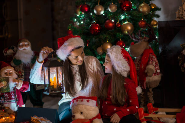 istock Happy family time on Christmas 890144846