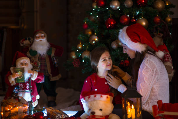 istock Happy family time on Christmas 890144916