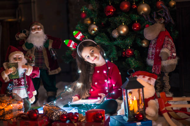 istock Happy family time on Christmas 890145024