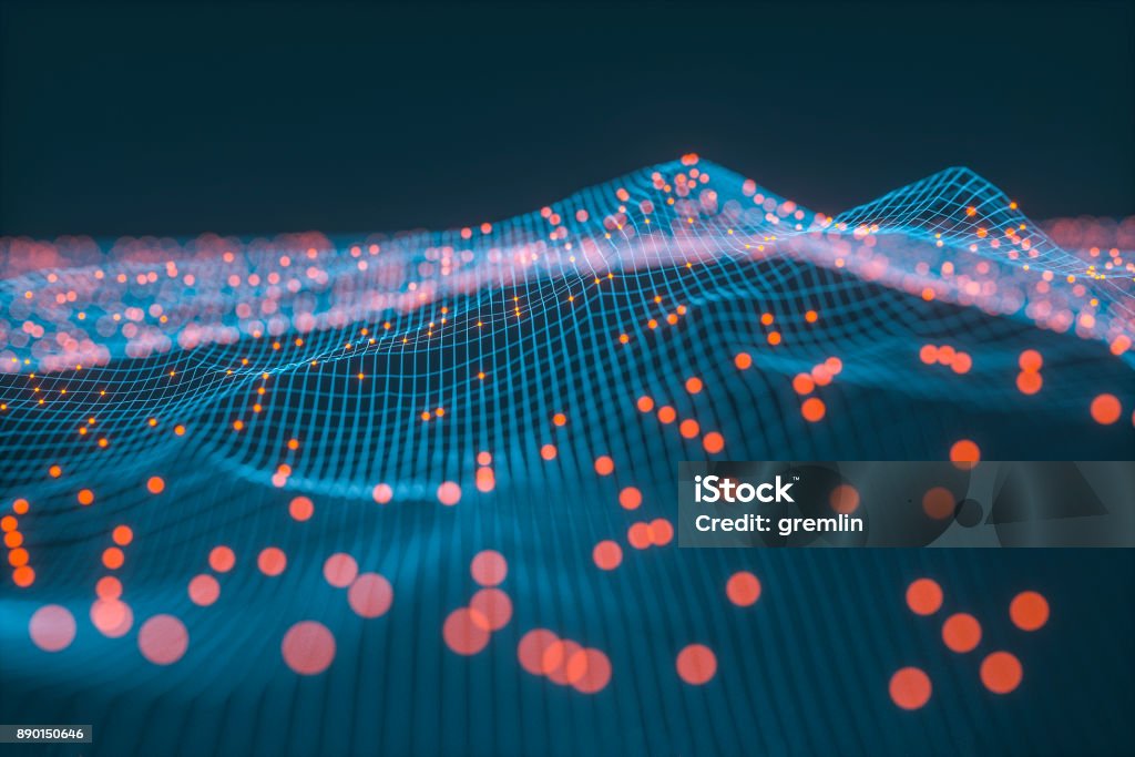 Finance and stock market data graph Finance and stock market data graph. Abstract Stock Photo