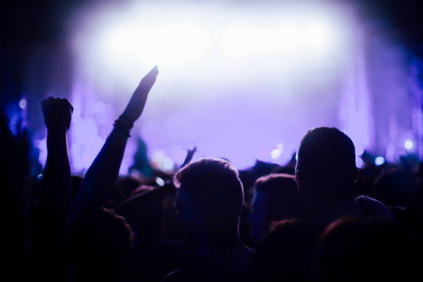 istock Party people attending a concert 890151572
