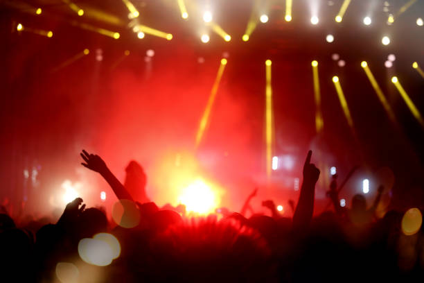 istock Crowd enjoying festival 890154598