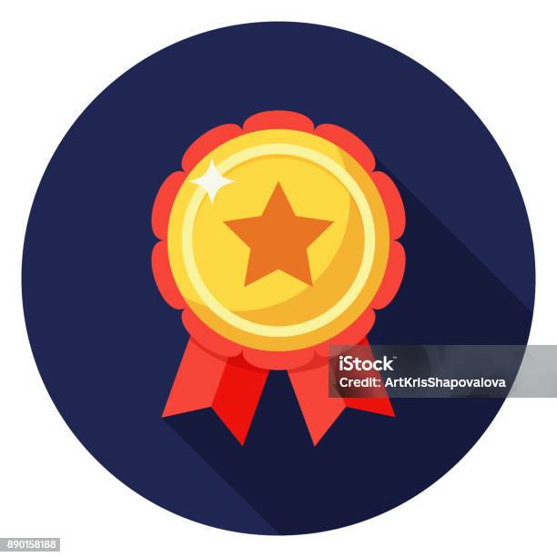 Star Badge Icon Stock Illustration - Download Image Now - Badge, Winning, Quality