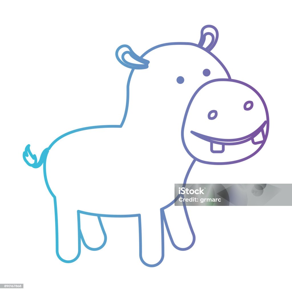 Ilustración de Dibujos Animados De Hipopótamos En Azul Degradado De Contorno De Color Púrpura y más Vectores Libres de Derechos de Agua - iStock Ilustración de Dibujos Animados De Hipopótamos En Azul Degradado De Contorno De Color Púrpura y más Vectores Libres de Derechos de Agua - iStock
